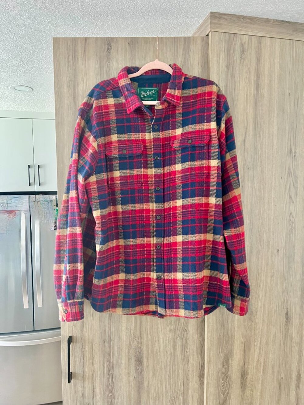 Woolrich Green Label Collection Flannel Shirt Jacket